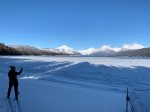 Winter views on Lake McDonald GNP